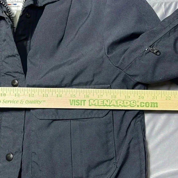 Blauer Gore Tex Cruiser Uniform Coat Jacket Black Work Wear Durable Winter - Picture 5 of 13